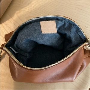 Clare V Sac Bretelle Tan